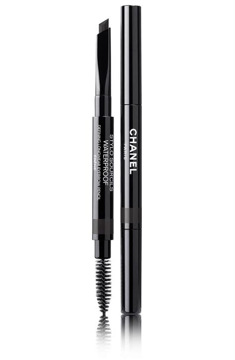 crayon sourcil chanel|chanel long wear eyebrow pencil.